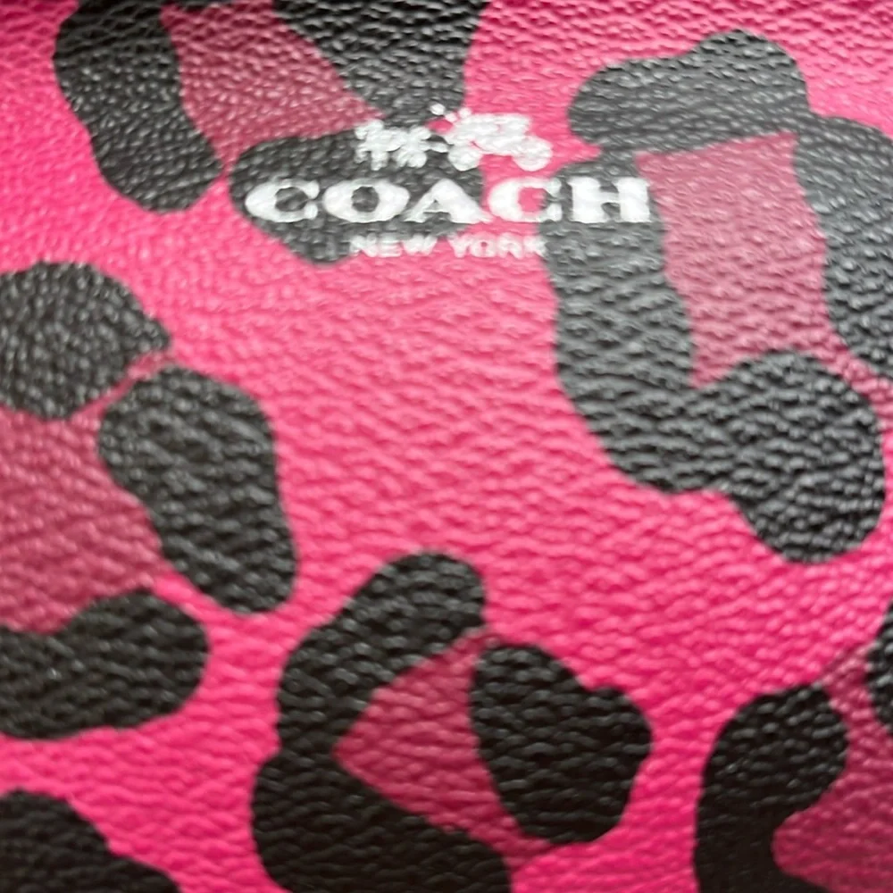 Coach Ocelot Cosmetic Case NWOT